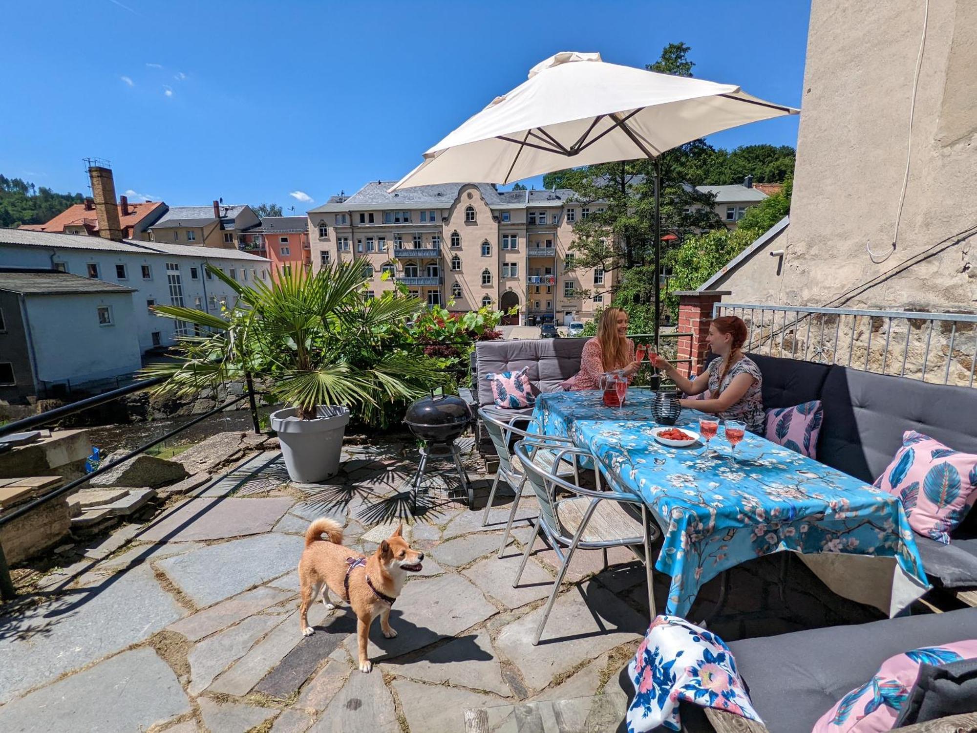 F2 - Urlaubsmagie Sauna, Whirlpool, Pool & Garten Sebnitz