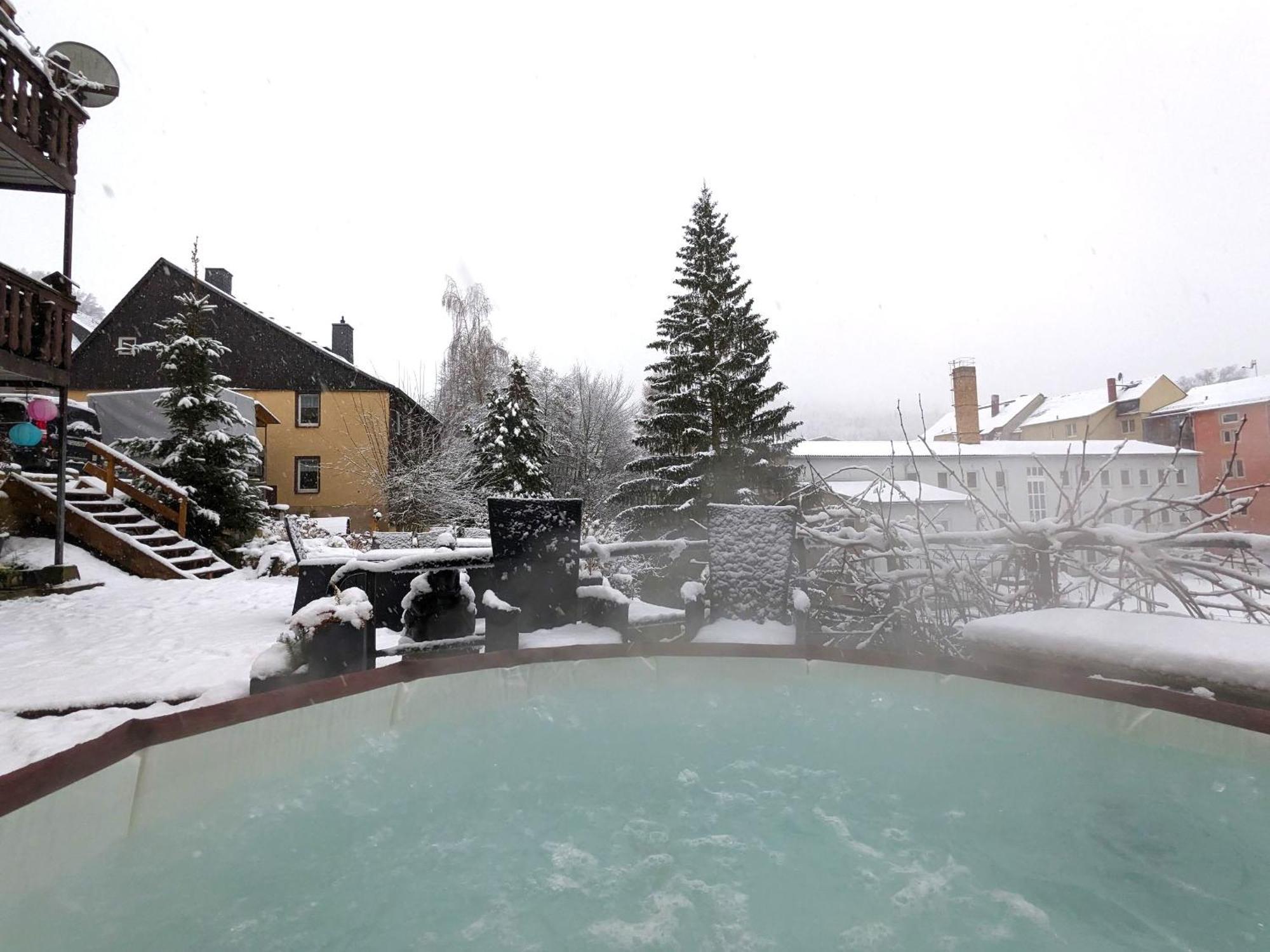 Apartment F2 - Urlaubsmagie Sauna, Whirlpool, Pool & Garten *
