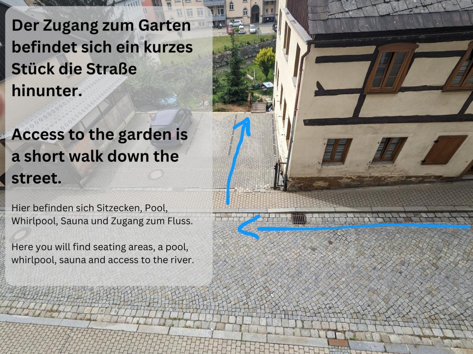 Apartment F2 - Urlaubsmagie Sauna, Whirlpool, Pool & Garten Sebnitz
